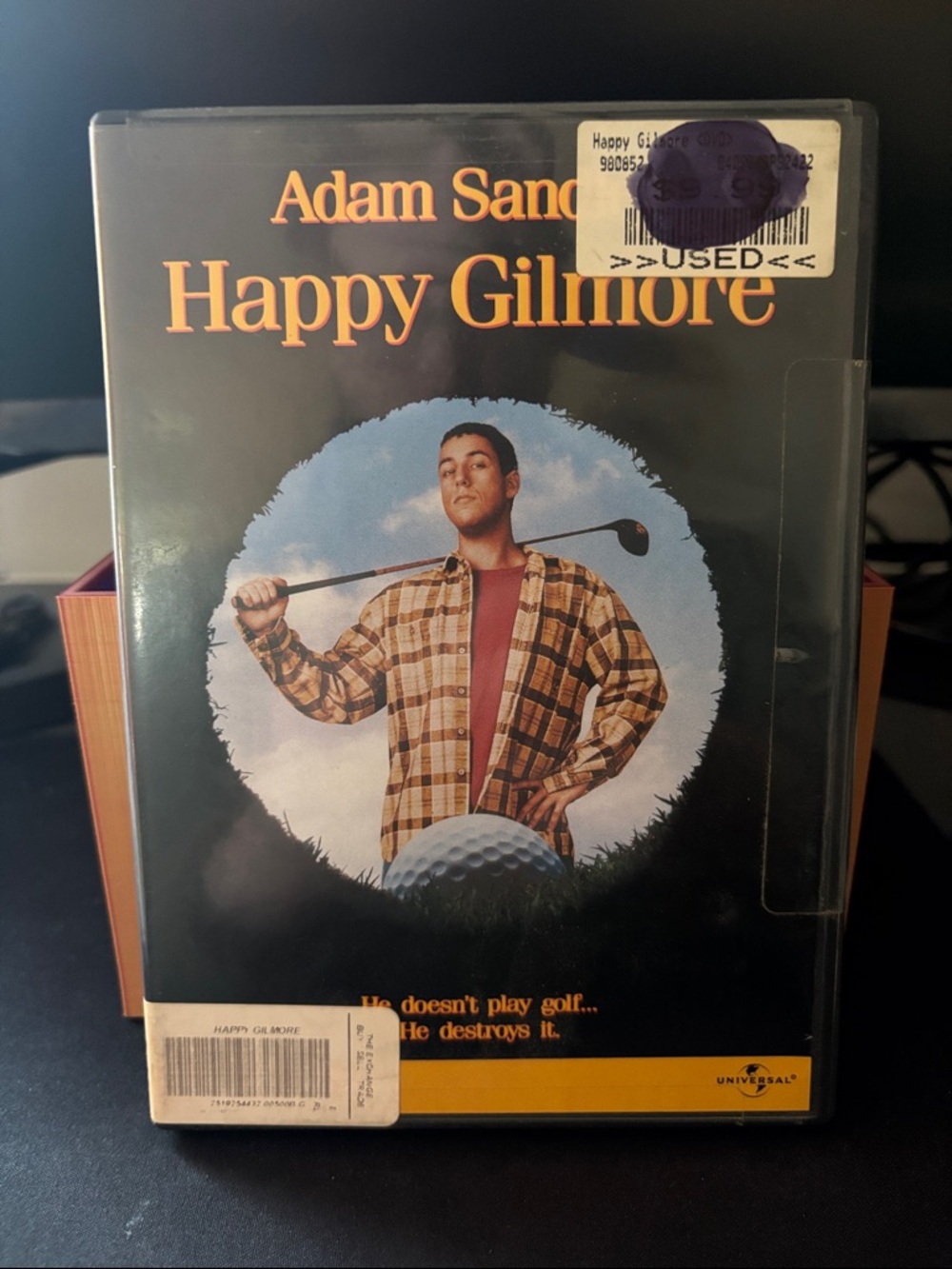 Universal Happy Gilmore DVD - Adam Sandler 1998